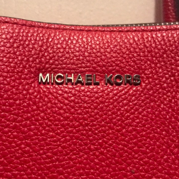 Red Michael Kors Purse - Picture 2 of 8